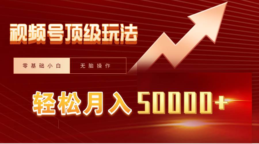 视频号短剧搬运狂怼玩法，零基础小白月入50000+-小白资源网