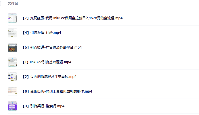 link3.cc聚合链接引流，日引流50＋精准粉-小白资源网