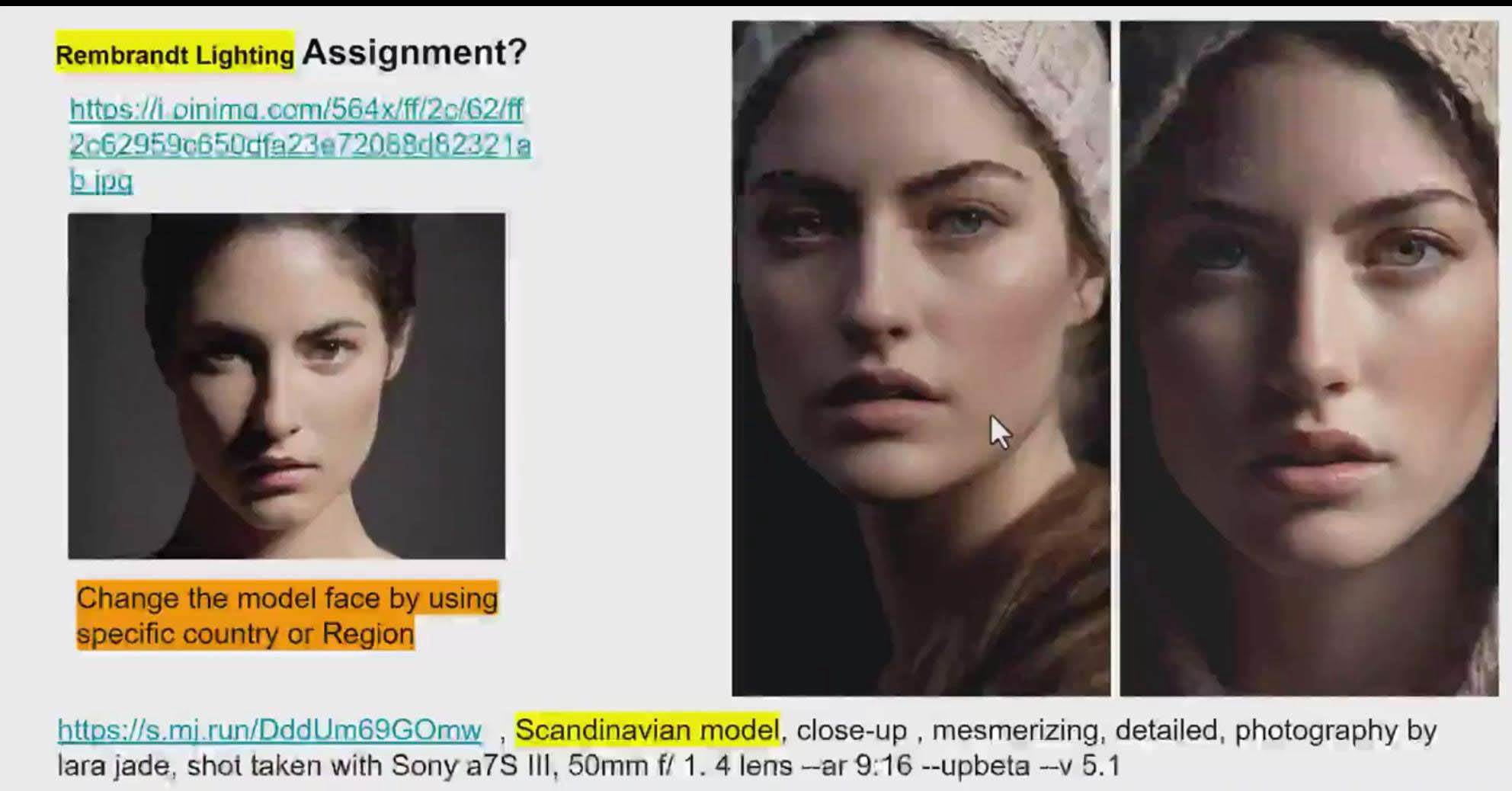 Midjourney v5 ChatGPT 和 Bard AI人工智能人像摄影大师班-15节-中英字幕-小白资源网