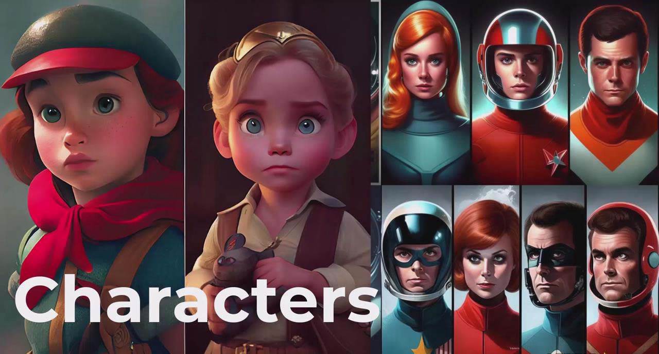 掌握 MidJourney V5 AI + ChatGPT创建一致的角色设计图像-22节课-中英字幕-小白资源网